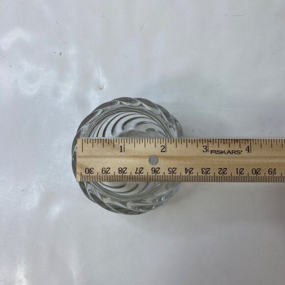 Partylite Illusions Set 2 Clear Glass Tea Light Votive Candle - Picture 5 of 6